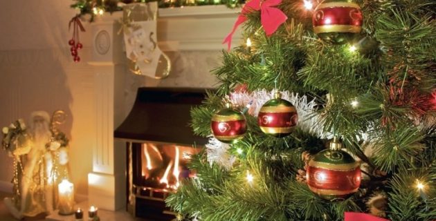 sapin noel feu incendie